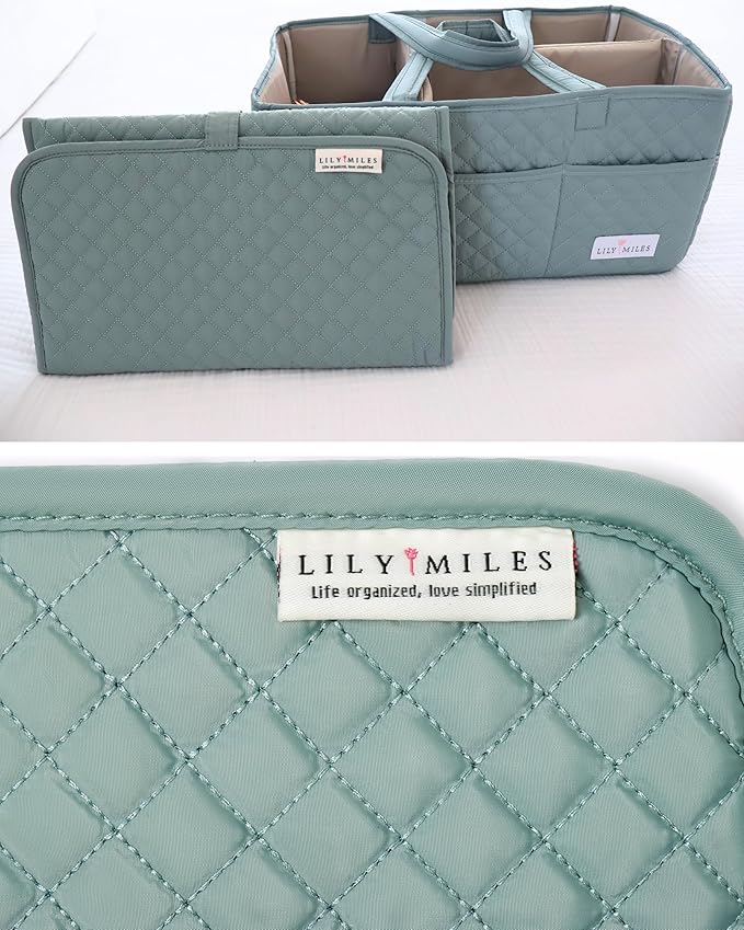 Lily Miles Baby Changing Pad Portable, Diaper Changing Mat - Image 6