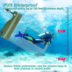 Large Watperproof Pouch 2 Pack, IPX8 Waterproof Cell Phone Case Dry Bag Pouch - Image 3