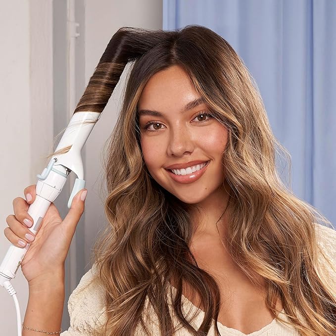 Mane 1.25" Curling Iron Extended Barrel Attachment + Power Bottom Bundle - Includes Power Base for Hair Styling Attachments + Versatile Hair Wand for Loose, Beachy Wave or Defined Curls (2 Count)