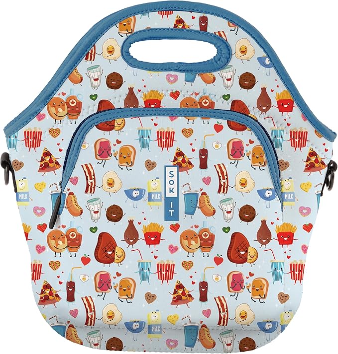 Sok It LunchTote Zippered Bag Insulated Neoprene Caddy by SokIt