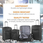 Cantor Ultra Lightweight Softside Luggage - Image 5