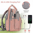 DERJUNSTAR Baby Diaper Bag Backpack - Image 6