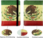 Mexico Flag Passport Holder for Women and Men PU Leather Passport Cover for - Image 2