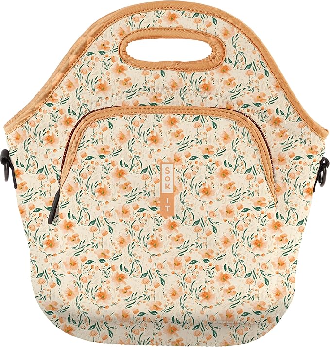 Sok It LunchTote Zippered Bag Insulated Neoprene Caddy by SokIt