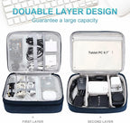 CILLA Electronics Organizer Travel, Travel Cord Organizer Case, Compact - Image 2