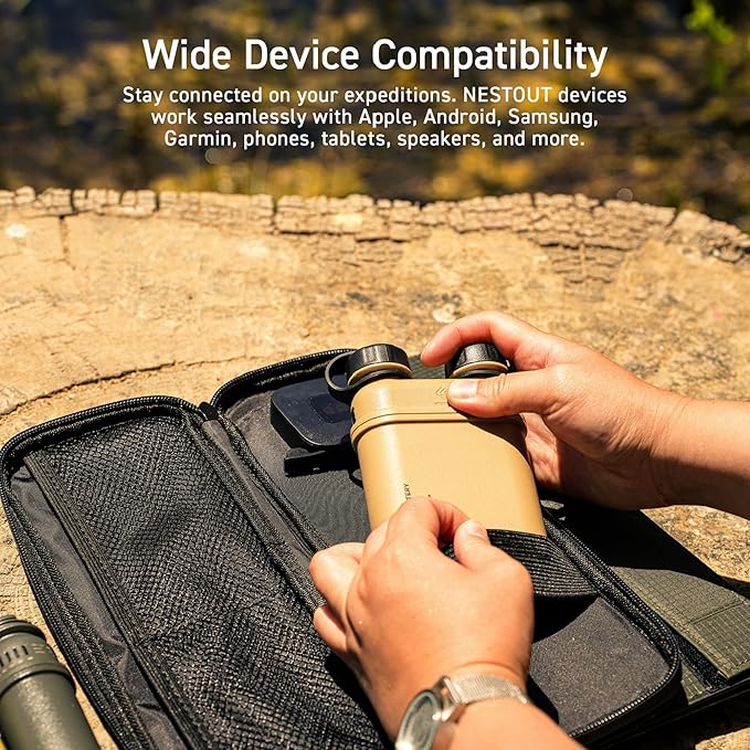 ELECOM NESTOUT Rugged Power Bank, 15000mAh Outdoor Charger, 32W USB-C Fast - Image 12