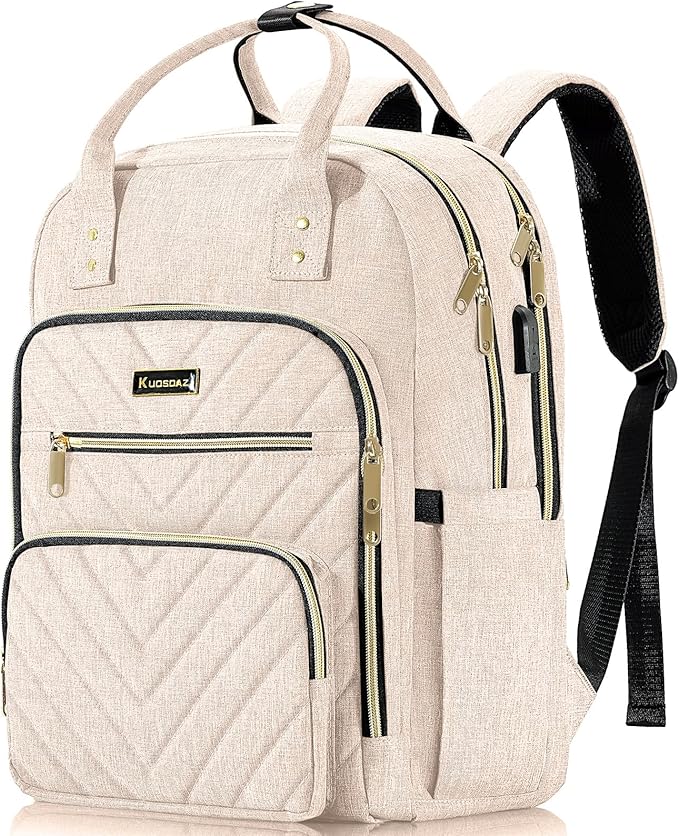 Laptop Backpack for Women, High School Bookbag for Girls by Kuosdaz