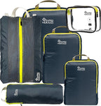 6 Set/3 Set Ultralight Compression Packing Cubes, Suitcase and Backpack Travel by SUITEDNOMAD