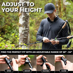Cascade Mountain Tech Lightweight Aircraft-Grade Aluminum Trekking Poles - Image 3