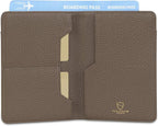 Vaultskin Leather Passport Holder, Slim RFID Blocking Travel Wallet - Image 2