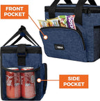OPUX Soft Cooler Bag, Insulated Collapsible Lunch Cooler Tote - Image 6