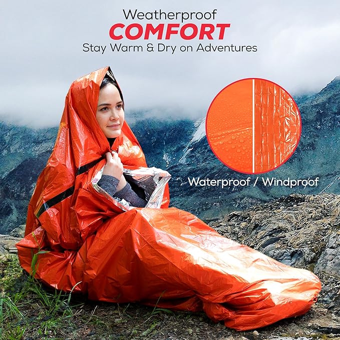Emergency Sleeping Bag 3 Pack | - Image 4