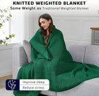 L'AGRATY Knitted Weighted Blanket - Image 3