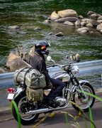 BORLENI Waterproof Motorcycle Dry Duffel Bag Luggage Tail Bag - Image 2