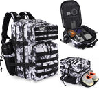 LHI Military Tactical Backpack for Men and Women 45L Army 3 Days Assault Pack by LHI