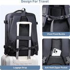SHOWKOO Travel Backpack For Man Women, Airline Approved Carry On Laptop - Image 7