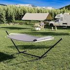 Double Hammock with Stand for 2 Persons Outdoor, Heavy Duty 450lb Capacity - Image 4