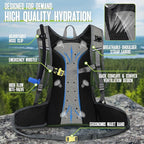 N NEVO RHINO Hydration Backpack, 18L Multipurpose Hiking Backpack - Image 3