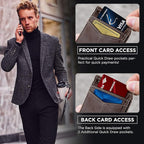 SERMAN BRANDS RFID Blocking Wallet Slim Bifold - Image 4