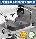 Everlasting Comfort Doctor Recommended Memory Foam Seat Cushion - Image 4