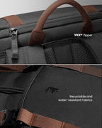 tomtoc Flap Laptop Backpack, Lightweight, Water-Resistant Casual Daypack - Image 7