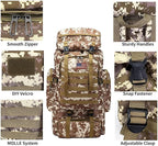 80L 2Pcs Hiking Backpack for Men - Image 5