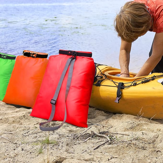 Shappy Waterproof Dry Bag Set 6 Sizes Lightweight Sacks and Long Adjustable - Image 6