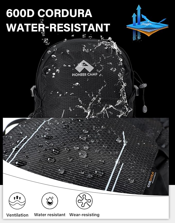 Pioneer Camp Hiking Backpack 22L Small Hiking Hydration Gear Lightweight - Image 4
