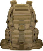 50L Military Tactical Backpack Hiking Waterproof Backpack Large Military Pack 3 by KXBUNQD