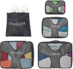 Travel Packing Cubes 5 pcs Luggage Organizer Set - Image 8