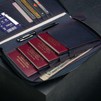 TORRO Premium Leather Family Travel Wallet, RFID Blocking Travel Organizer - Image 5