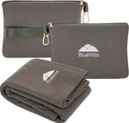 BlueHills Travel Blanket Pillow Compact Lightweight Pocket Size Airplane by BlueHills