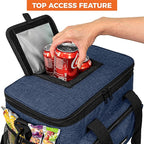 OPUX Soft Cooler Bag, Insulated Collapsible Lunch Cooler Tote - Image 4