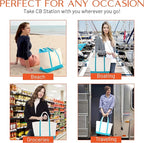 CB STATION Medium Classic Canvas Tote Bag - Image 7
