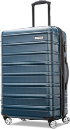 Samsonite Omni 2 Hardside Expandable Spinner Wheel Luggage, Checked Medium 24 in by Samsonite