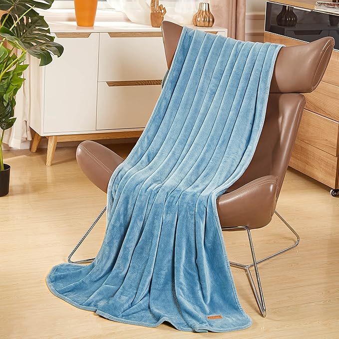 Surii Home Luxury Microfiber Flannel Blanket, Super Soft, and Breathable - Image 8