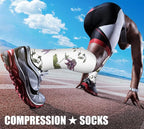 CHARMKING Compression Socks for Women & Men Circulation 15-20 mmHg is Best - Image 3