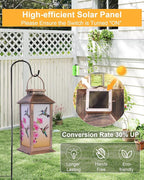 Solar Lanterns Outdoor Waterproof Hummingbird, Garden Decor Birthday Gifts - Image 3