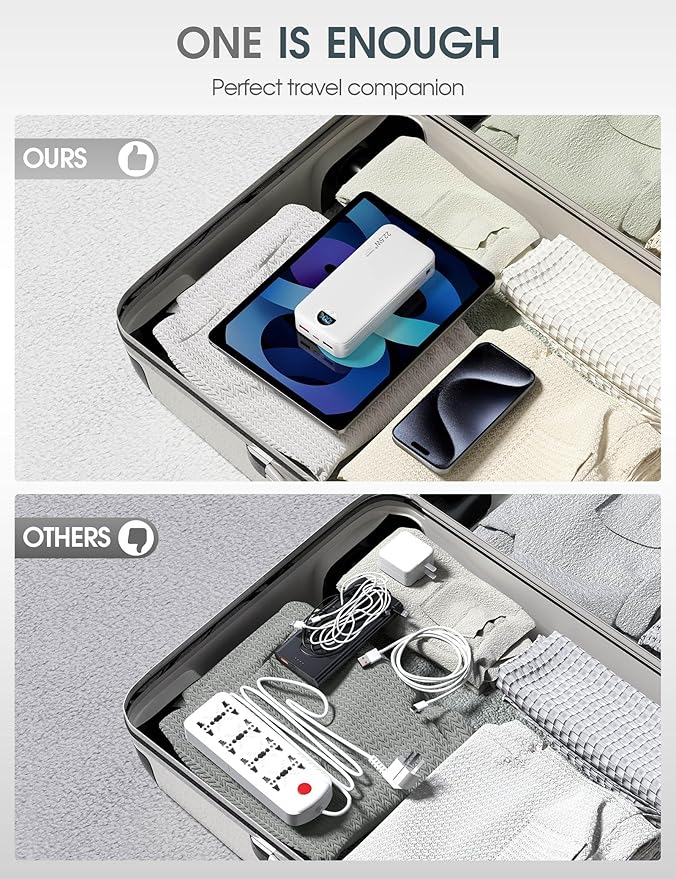 Portable Phone Charger, 20000mAh 22.5W Type C Charger Fast Charging - Image 7