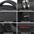Laptop Backpack, Business Travel Anti Theft Slim Durable Laptops Backpack - Image 4
