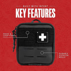 My Medic - Everyday Carry Pro Kit - Black, Life Saving, Portable Trauma Kit - Image 3