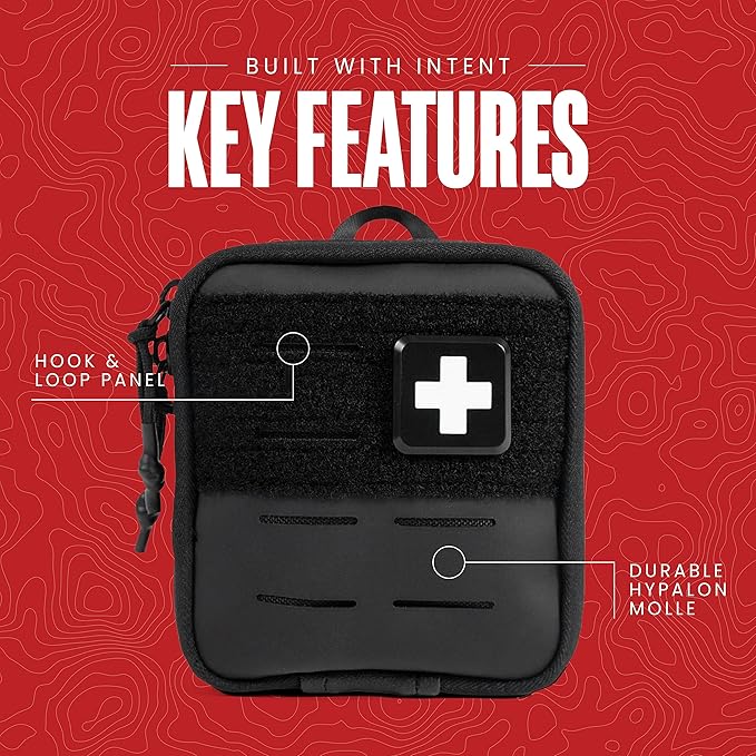 My Medic - Everyday Carry Pro Kit - Black, Life Saving, Portable Trauma Kit - Image 3