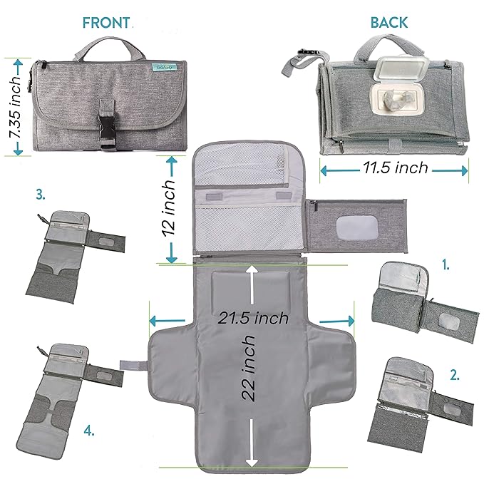Kopi Baby Portable Diaper Changing Pad - Image 5