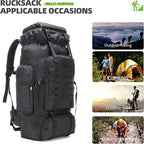 King'sGuard 70L Camping Hiking Backpack Tactical Backpack Military Molle - Image 6
