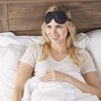 Bucky Ultralight Travel & Sleep Chevron Eye Mask, One Size - Image 2