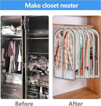 Clear Plastic Hanging Clothes Bags - Image 7