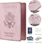 Passport and Vaccine Card Holder Combo, Passport Cover - Image 4