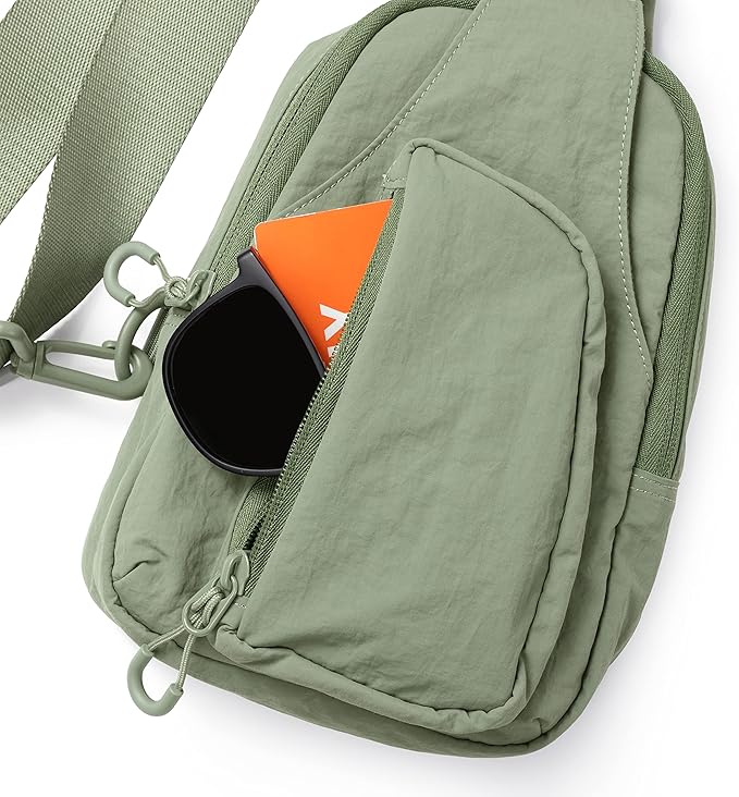 ODODOS Daily Sling Bag with Adjustable Straps Crossbody Chest Bag Lightweight - Image 4