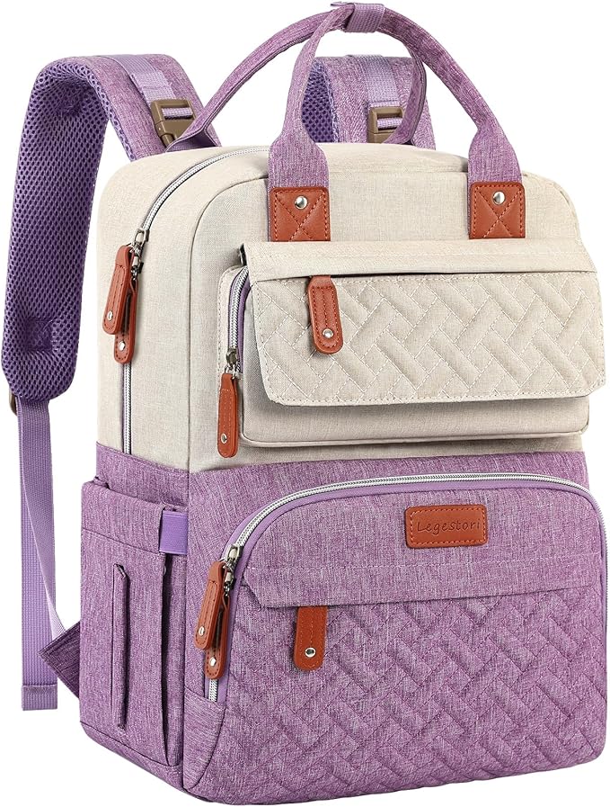 Diaper Bag Backpack, Large Unisex Baby Bags by Legestori