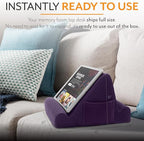 Brookstone, Memory Foam Lap Desk Tablet Holder, Holds Phones, E-Book Readers - Image 7